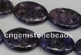 CKU42 15.5 inches 18*25mm oval purple kunzite beads wholesale