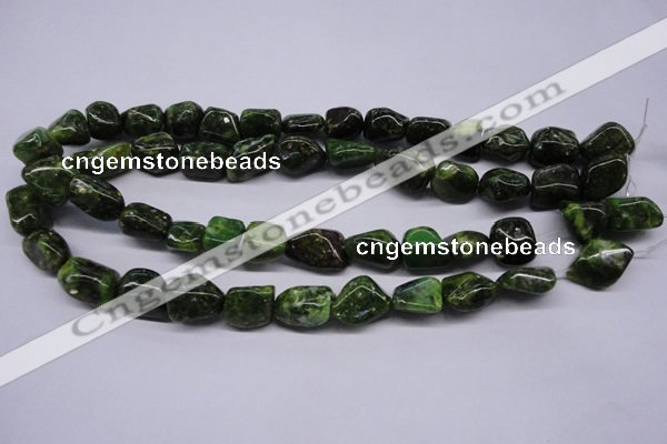 CKU55 15.5 inches 12*16mm - 14*20mm nuggets dyed kunzite beads