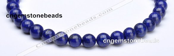 CLA14 16mm round deep blue dyed lapis lazuli beads wholesale