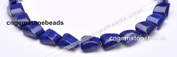 CLA30 14*18mm deep blue dyed lapis lazuli gemstone beads