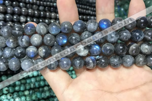 CLB1011 15.5 inches 8mm round labradorite beads wholesale