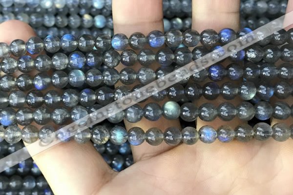 CLB1016 15.5 inches 6mm round labradorite gemstone beads