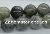 CLB103 15.5 inches 16mm round labradorite gemstone beads wholesale