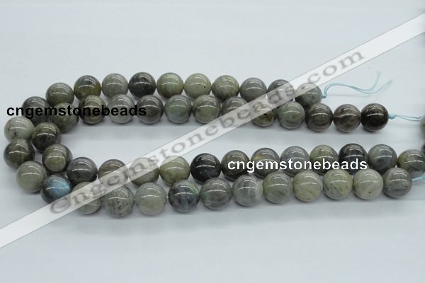 CLB103 15.5 inches 16mm round labradorite gemstone beads wholesale