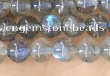 CLB1056 15.5 inches 4mm round labradorite gemstone beads