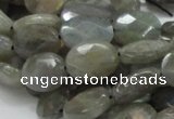 CLB11 16 inches 12*16mm faceted oval labradorite gemstone beads