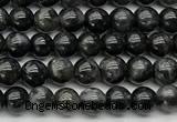 CLB1165 15 inches 4mm round hornblende beads