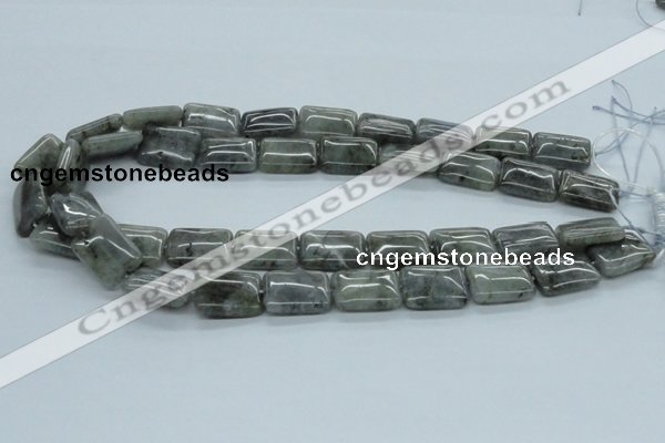 CLB123 15.5 inches 15*20mm rectangle labradorite gemstone beads wholesale