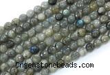 CLB1231 15.5 inches 6mm faceted round labradorite gemstone beads