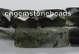 CLB126 15.5 inches 13*18mm faceted rectangle labradorite gemstone beads