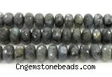 CLB1288 15.5 inches 12*20mm faceted rondelle labradorite beads