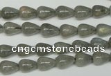 CLB152 15.5 inches 7*9mm teardrop labradorite gemstone beads