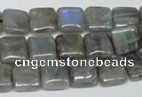 CLB162 15.5 inches 10*10mm square labradorite gemstone beads