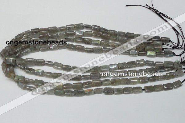 CLB165 15.5 inches 7*10mm rectangle labradorite gemstone beads