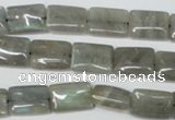 CLB166 15.5 inches 8*12mm rectangle labradorite gemstone beads