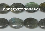 CLB174 15.5 inches 13*18mm oval labradorite gemstone beads