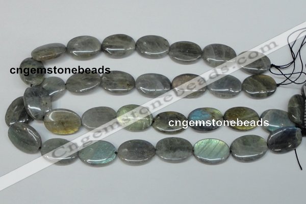 CLB176 15.5 inches 18*25mm oval labradorite gemstone beads