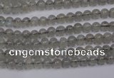 CLB18 15.5 inches 4mm round labradorite gemstone beads wholesale