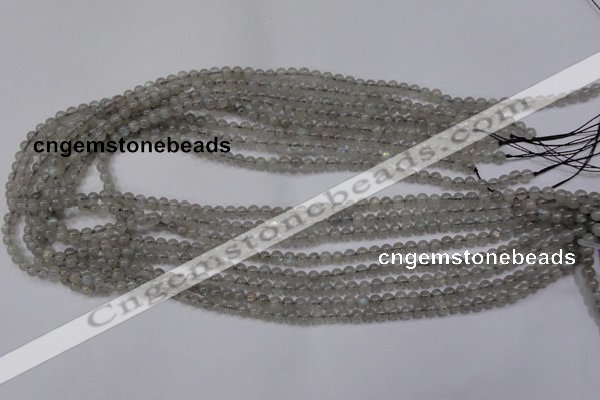 CLB18 15.5 inches 4mm round labradorite gemstone beads wholesale