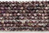 CLB2025 15 inches 6mm round natural lepidolite gemstone beads