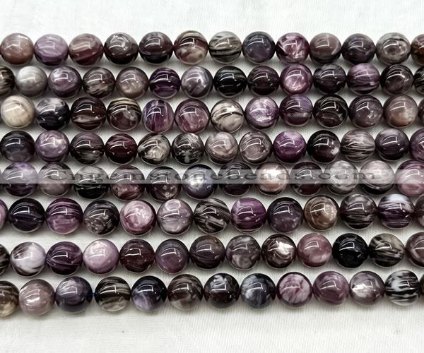 CLB2036 15 inches 9mm round natural lepidolite gemstone beads