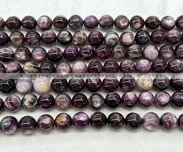 CLB2037 15 inches 10mm round natural lepidolite gemstone beads