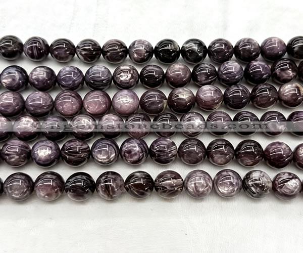CLB2038 15 inches 11mm round natural lepidolite gemstone beads