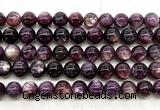 CLB2052 15 inches 12mm round natural lepidolite gemstone beads