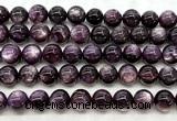 CLB2053 15 inches 13mm round natural lepidolite gemstone beads