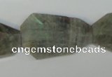 CLB207 15.5 inches 20-30mm*30-38mm faceted freeform labradorite beads