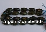 CLB235 15.5 inches 18*30mm - 20*30mm faceted rice labradorite beads