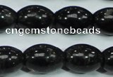 CLB304 15.5 inches 13*18mm rice black labradorite gemstone beads