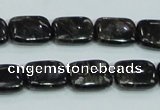 CLB309 15.5 inches 10*14mm rectangle black labradorite gemstone beads