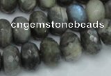 CLB33 15.5 inches 11*16mm faceted rondelle labradorite gemstone beads