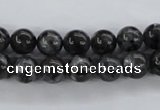 CLB352 15.5 inches 8mm round black labradorite beads wholesale