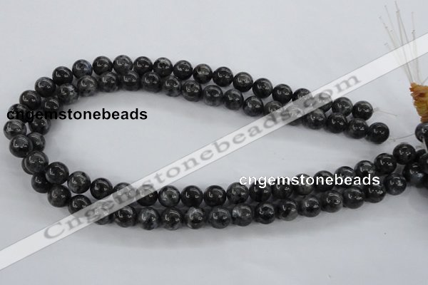 CLB352 15.5 inches 8mm round black labradorite beads wholesale