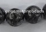 CLB358 15.5 inches 20mm round black labradorite beads wholesale