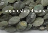 CLB41 15.5 inches 10*14mm faceted oval labradorite gemstone beads