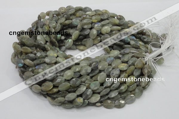 CLB41 15.5 inches 10*14mm faceted oval labradorite gemstone beads