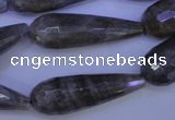 CLB507 15.5 inches 10*30mm faceted teardrop labradorite beads