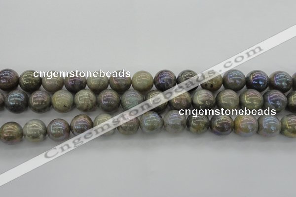 CLB605 15.5 inches 14mm round AB-color labradorite beads