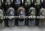 CLB622 15.5 inches 10*20mm rondelle AB-color labradorite beads