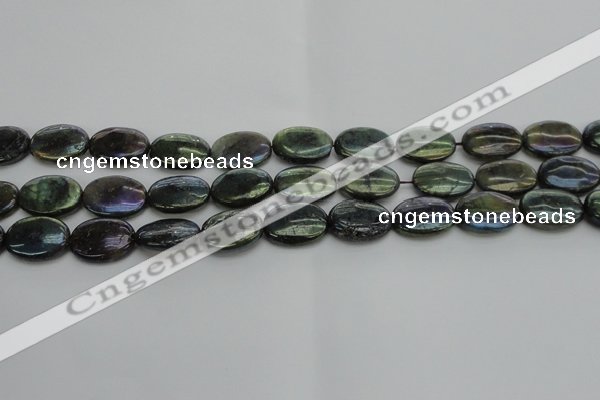 CLB650 15.5 inches 13*18mm oval AB-color labradorite beads