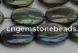 CLB651 15.5 inches 15*20mm oval AB-color labradorite beads