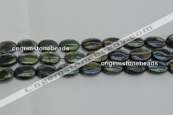 CLB652 15.5 inches 18*25mm oval AB-color labradorite beads