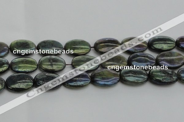 CLB654 15.5 inches 25*35mm oval AB-color labradorite beads