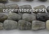 CLB719 15.5 inches 8*12mm teardrop labradorite gemstone beads