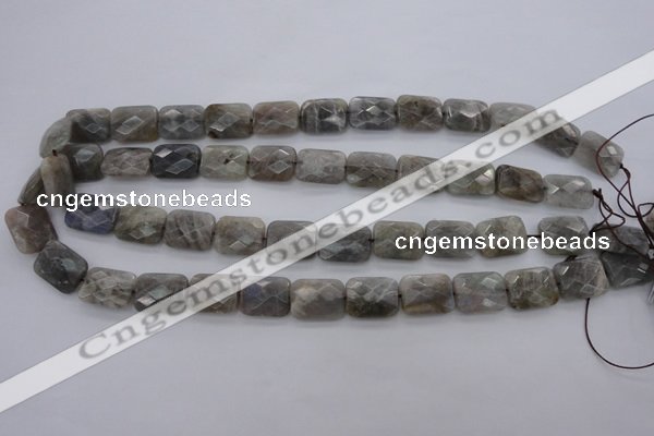 CLB749 15.5 inches 10*14mm faceted rectangle labradorite gemstone beads