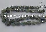 CLB769 15.5 inches 13*18mm - 18*25mm faceted freeform labradorite beads