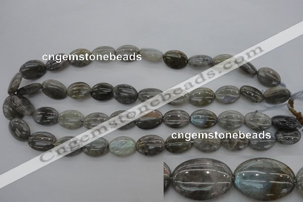 CLB83 15.5 inches 12*16mm oval labradorite beads wholesale